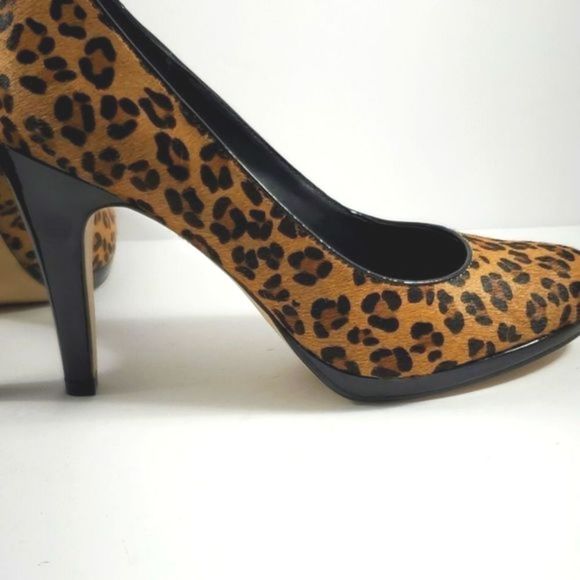 FRANCO SARTO Leopard Print Heels. SIZE 9M. S968 - Picture 6 of 10